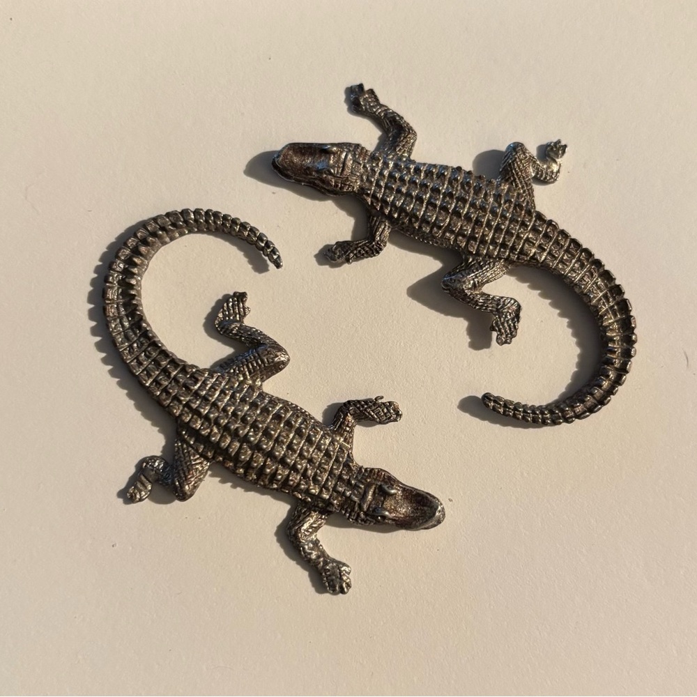 Vintage Spoontique P94 Pewter Alligator